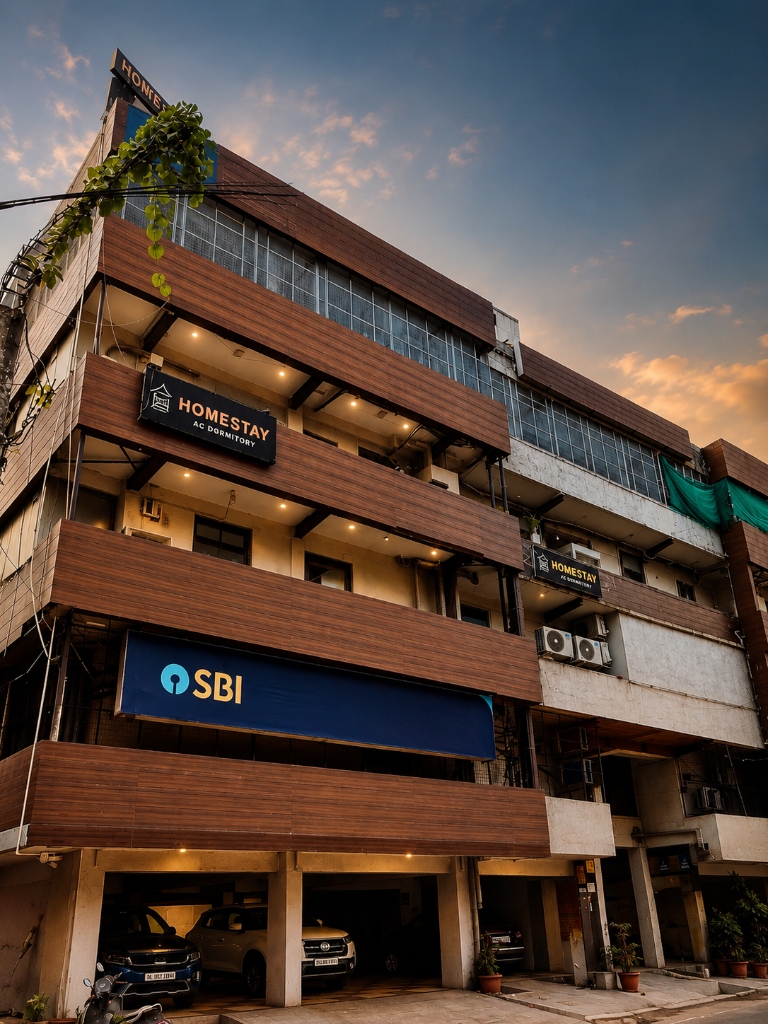 HomeStay Delhi Building Exterior
